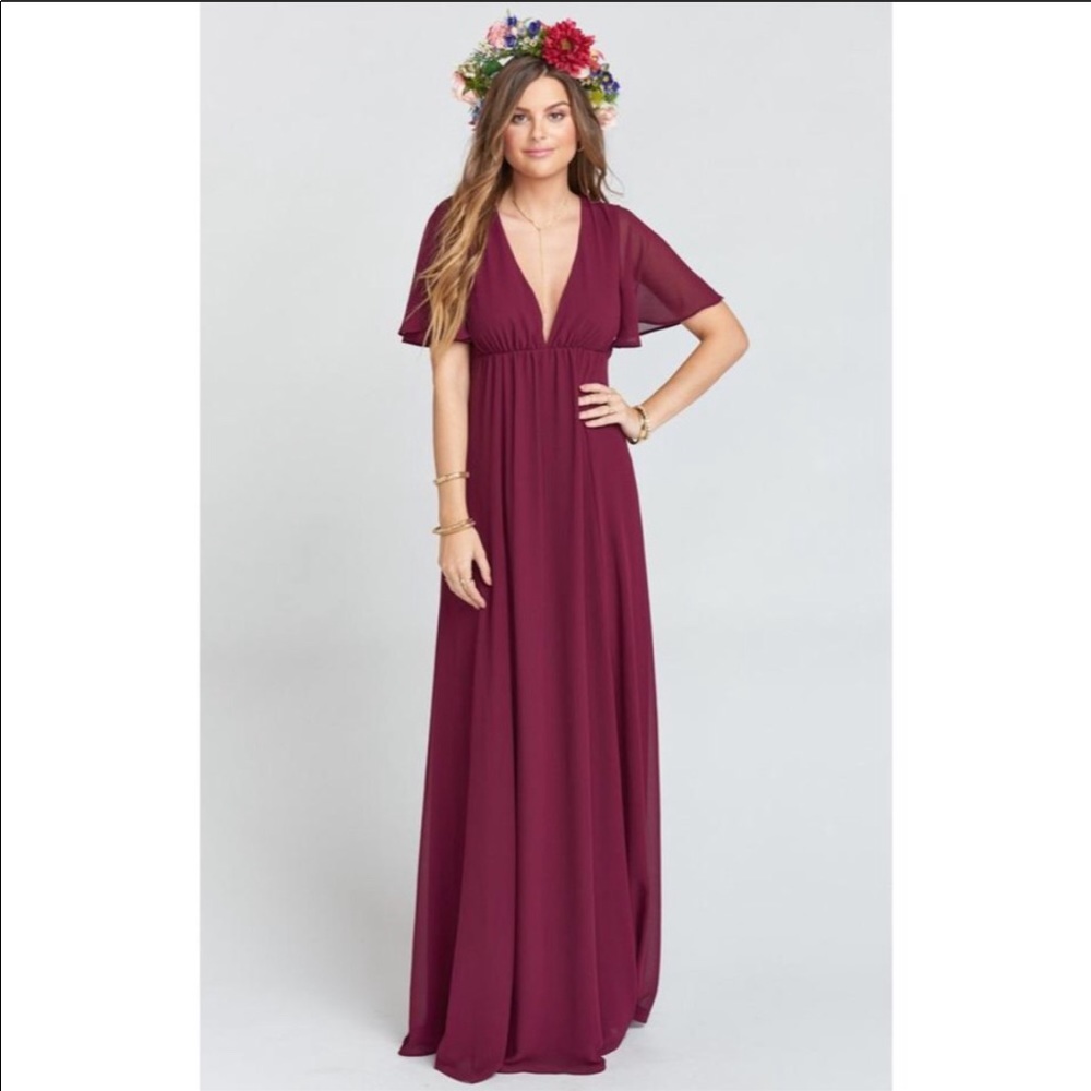 Show Me Your Mumu Faye Flutter Maci Dress